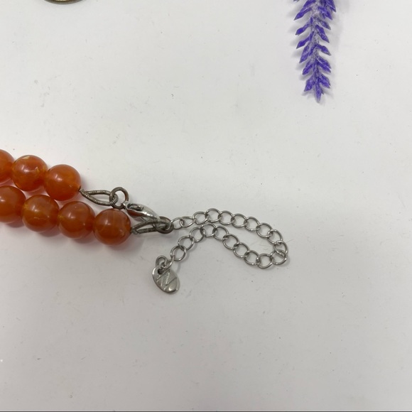 Napier Signed Chunky Multi Color Beaded Necklace - Picture 2 of 4